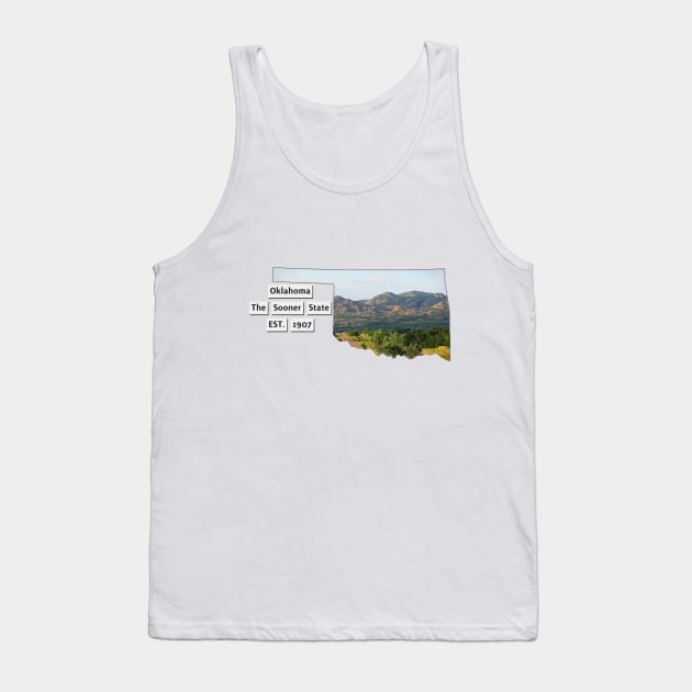 Oklahoma USA Tank Top by Designs by Dyer